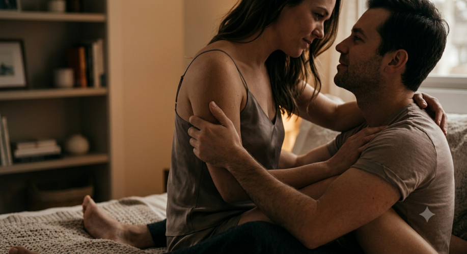 jak mluvit o sexu, komunikace v posteli, sexuální přání a fantazie, intimita ve vztahu, jak otevřít téma sexu, párový dotazník, jak oživit sex ve vztahu, komunikace v partnerství, stud v posteli, intimní život